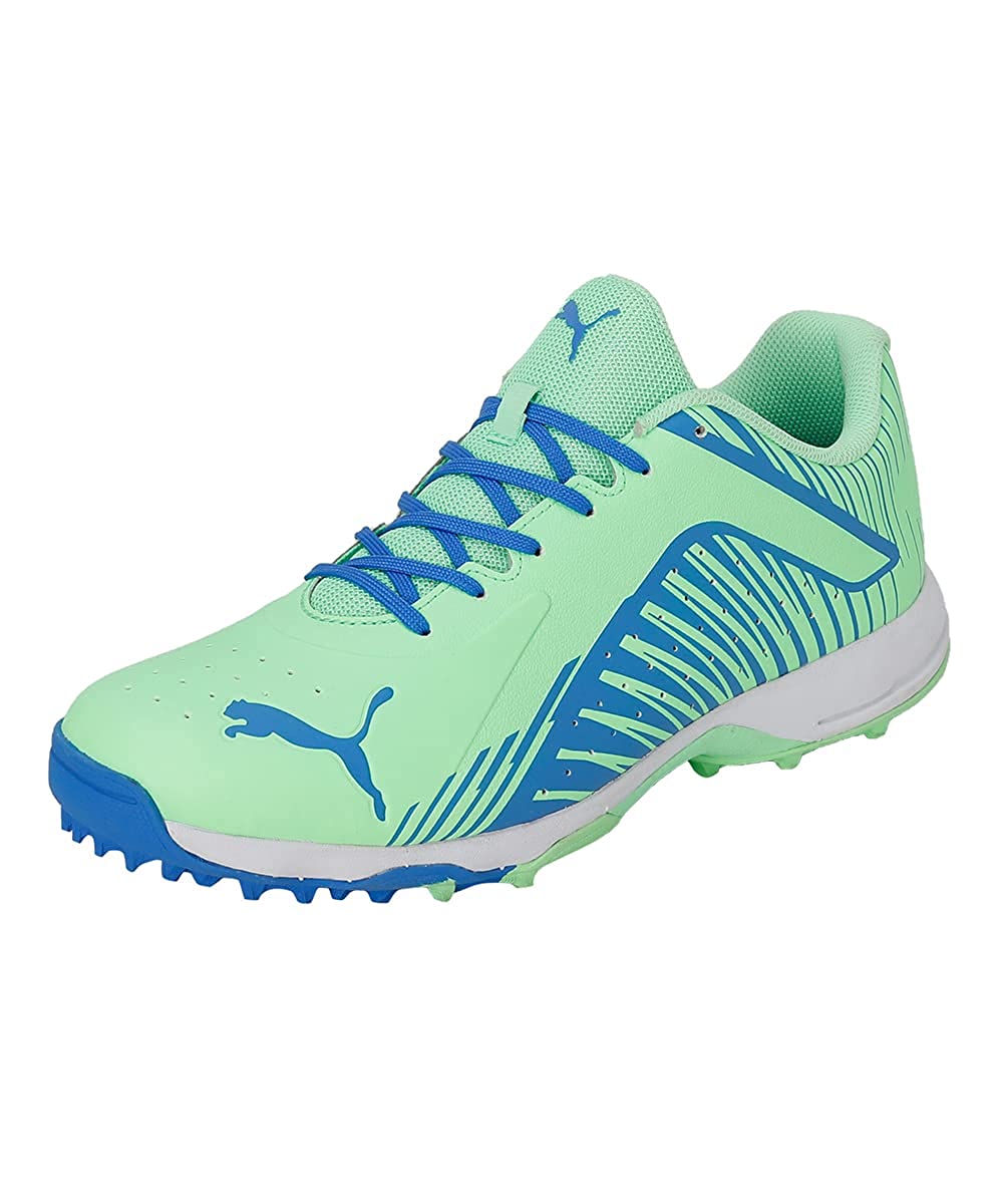PUMA 22 FH VK RUBBER CRICKET SHOES -  ELECTRO GREEN